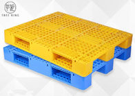พาเลทพลาสติก HDPE สีเหลืองแบบติดตั้งได้พร้อมการรีไซเคิล P1210 ขนาดความจุ 9000 ปอนด์