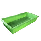 เตียงสีเขียวสำหรับเพาะเลี้ยงสัตว์น้ำสีเขียวพร้อมยืนสำหรับระบบ Aquaponic ของ Greenhousr