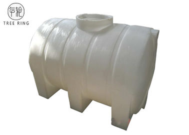 1000L ฟรียืนธรรมเนียม Roto Mold ถังสําหรับการจัดเก็บจํานวนมาก ขาแนวขวา ขาว / สีฟ้า