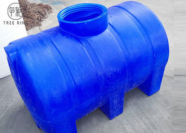 1000L ฟรียืนธรรมเนียม Roto Mold ถังสําหรับการจัดเก็บจํานวนมาก ขาแนวขวา ขาว / สีฟ้า