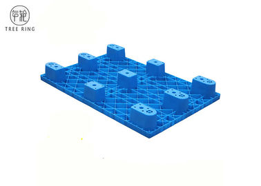 ตารางพลาสติกพาเลทพลาสติกยุโรป HDPE, ชั้นวางพาเลทพลาสติกขนาด 800 X 1200 มม. รับน้ำหนัก 1000 กก