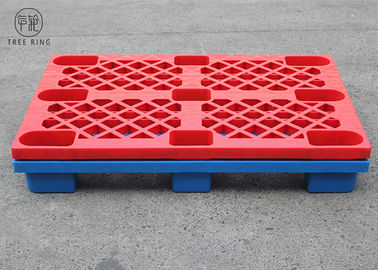 ตารางพลาสติกพาเลทพลาสติกยุโรป HDPE, ชั้นวางพาเลทพลาสติกขนาด 800 X 1200 มม. รับน้ำหนัก 1000 กก