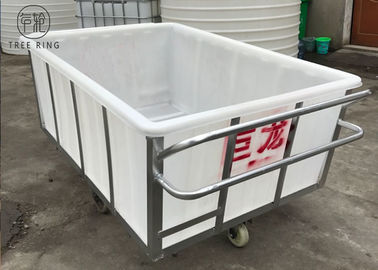 รถบรรทุกขยะขนาดใหญ่จำนวนมากโพลีสปริงบนล้อ Roto หล่อล้อ K1500L