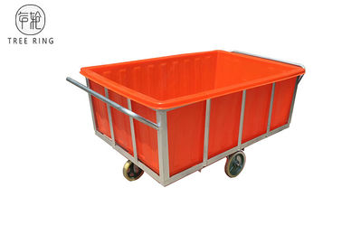 รถบรรทุกขยะขนาดใหญ่จำนวนมากโพลีสปริงบนล้อ Roto หล่อล้อ K1500L