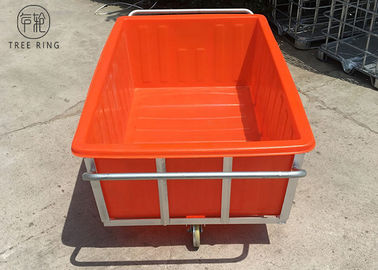 รถบรรทุกขยะขนาดใหญ่จำนวนมากโพลีสปริงบนล้อ Roto หล่อล้อ K1500L