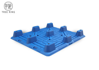 พาเลทพลาสติกอุตสาหกรรม Heavy Duty Pp บนล้อที่มีเก้าขา BM-P1210 มาตรฐาน