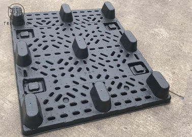 TP 1210 HDPE พาเลทพลาสติกพาเลทพลาสติก Thermoformed พร้อมฝาปิด / ฝาด้านบน