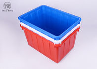W140 กล่องใส่ขยะพลาสติกเท็กซ์ไทล์, อ่างพลาสติกขนาดใหญ่สีฟ้า / แดง
