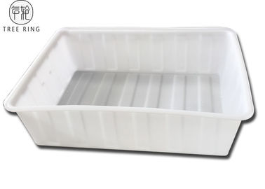 80 แกลลอน Aquaponic เติบโตเตียง UV ทน Hydroponic เติบโตปลาอ่างพลาสติก