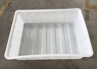80 แกลลอน Aquaponic เติบโตเตียง UV ทน Hydroponic เติบโตปลาอ่างพลาสติก
