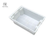 โพลีเอททีลีนชนิด HDPE ขนาด 30 ลิตร Euro Stacking Containers Plastic Stack Nest Fish Box