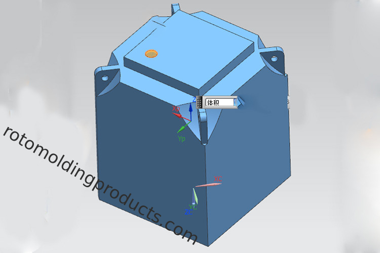 ปรับปรุง Rotomolding PE บล็อคน้ําเต็ม Ballast โดยไม่มีความมั่นคงสําหรับเพื่อรักษาการล้อมชั่วคราวปลอดภัย